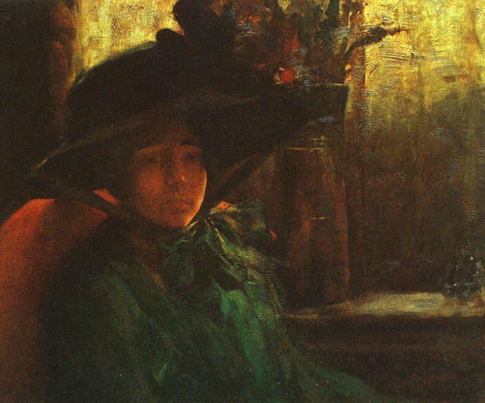 Artur Timoteo da Costa Lady in Green